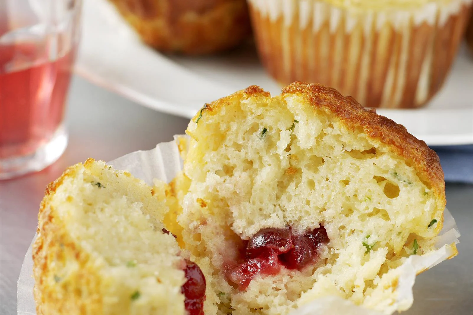 Cranberry Cheddar Muffins